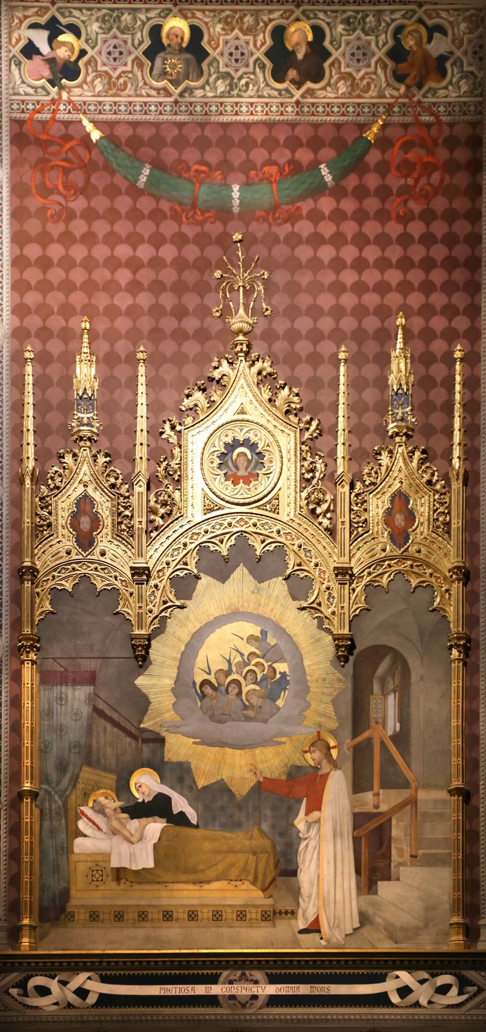  20-Modesto Faustini - Decorazione plastico. Morte di Giuseppe - Santuario della Santa Casa di Loreto